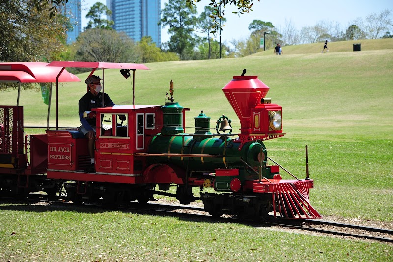 Hermann Park Railroad — Kayaking for Kids in Houston