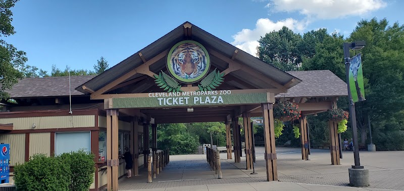 Ticketing Area at Cleveland Metroparks Zoo