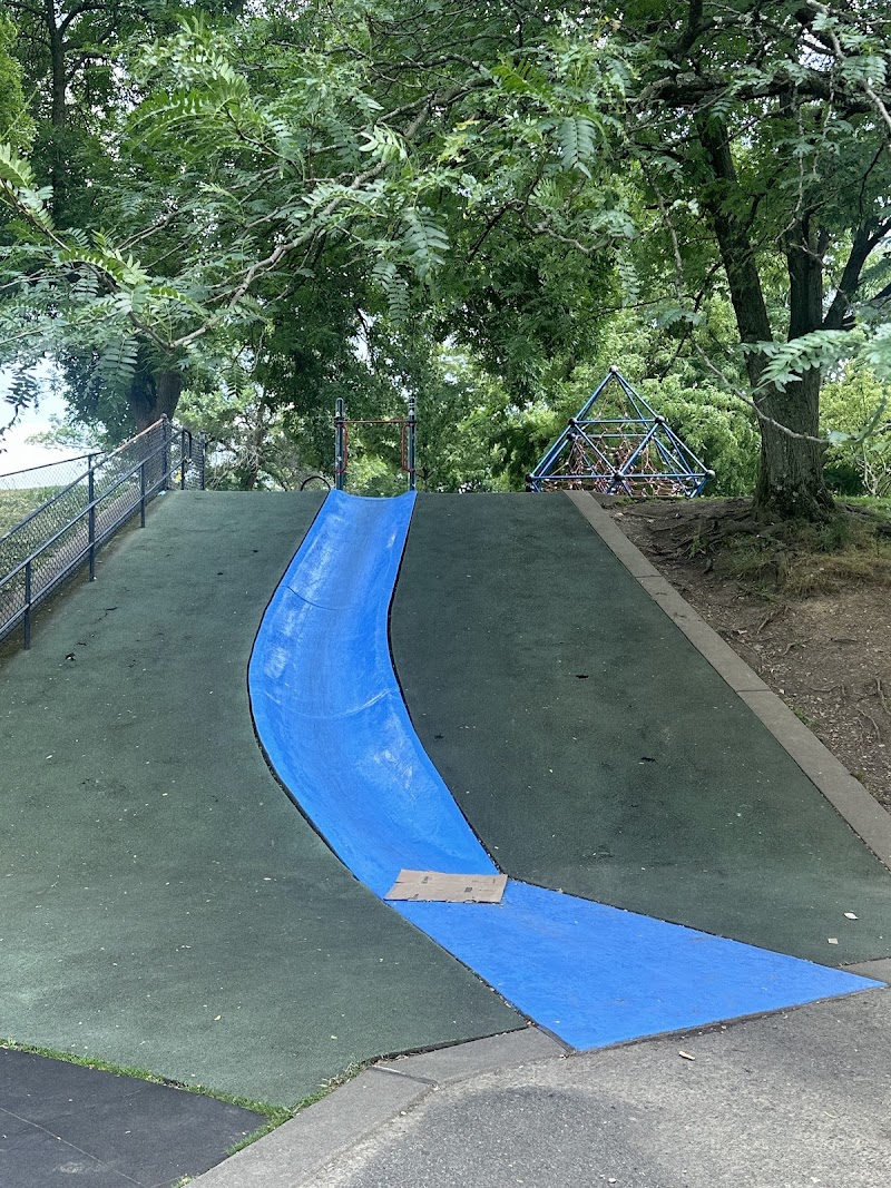 Blue Slide Playground