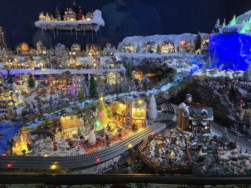 Christmas Train Display