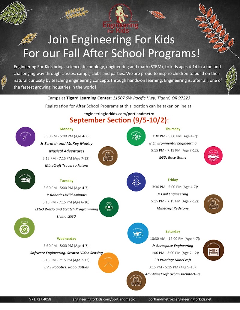 Engineering For Kids of Portland Metro