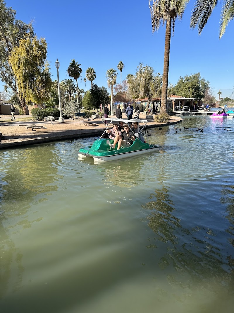 Encanto Park Boat Rentals — Kayaking for Kids in Phoenix