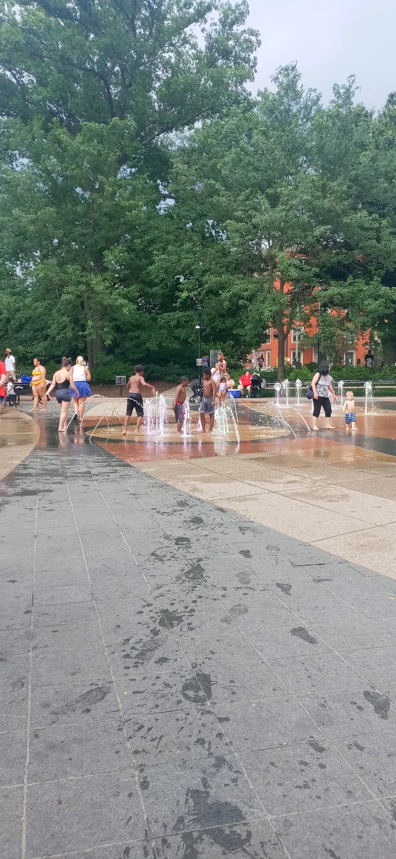 Spraygrounds at Washington Park.
