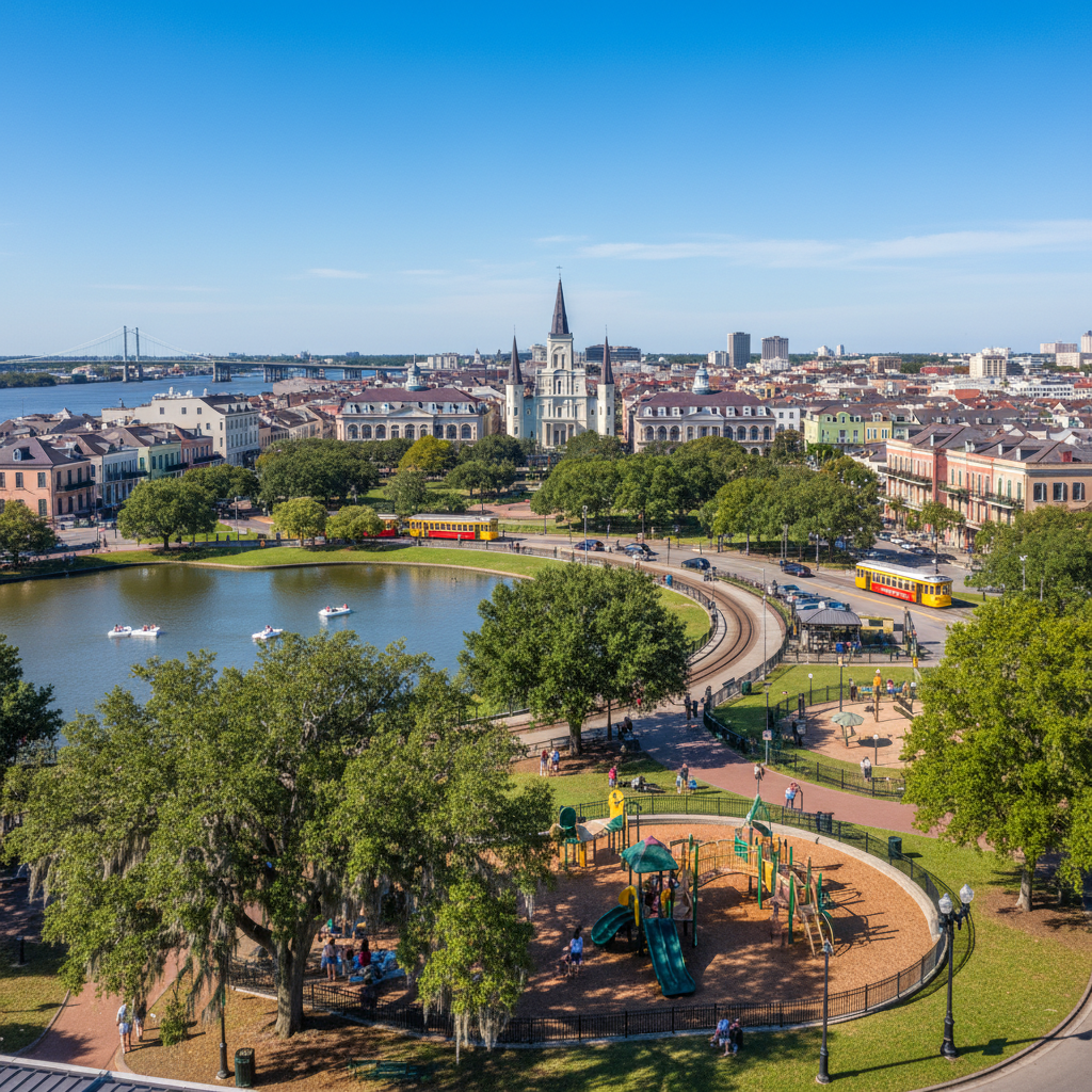 Kids activities in New Orleans, LA